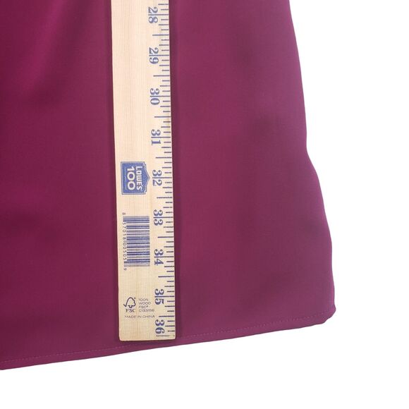 LRL Ralph Lauren Shift Dress 2 Women Cold Shoulder Red Cranberry NEW NWT Office - Picture 5 of 12